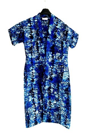 Tunic | Kitenge | Blue