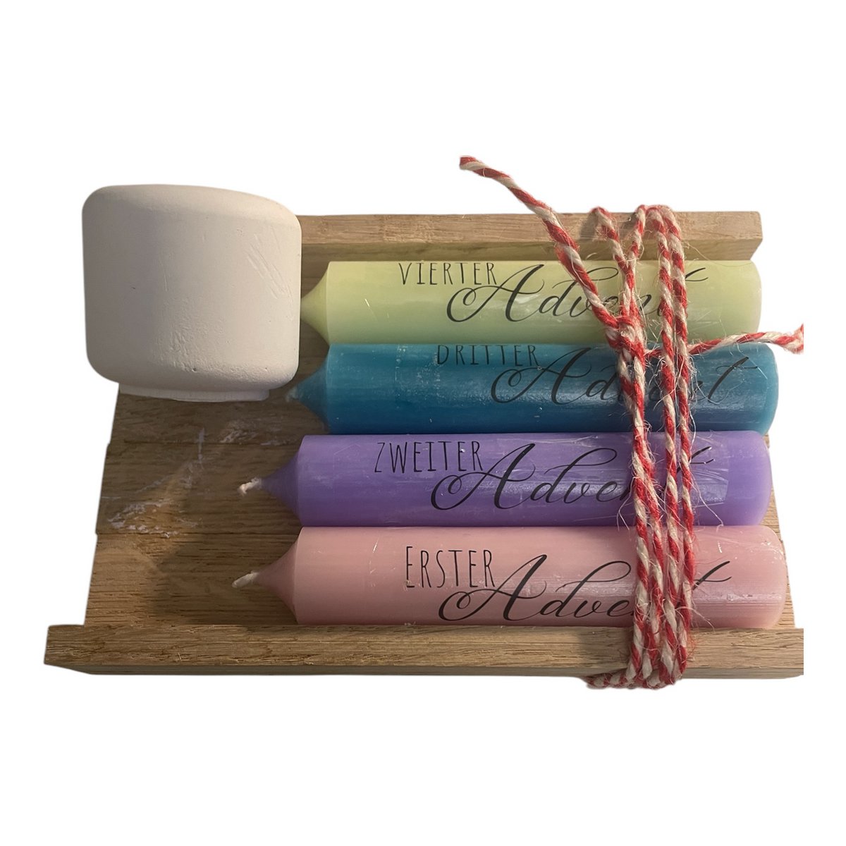 Embracing Christmas: Advent-Candles Set