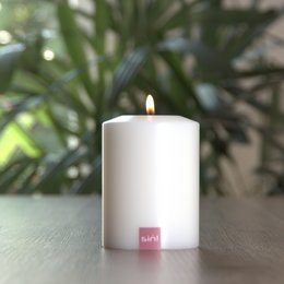 Synd! Tealight Holder Permanent Candle Classic Warm White ∅ 7 cm