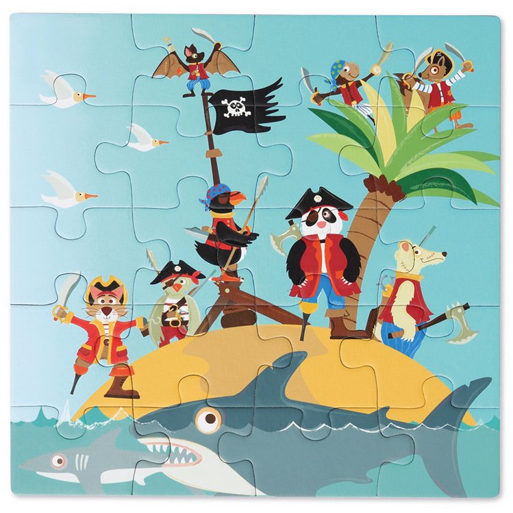 Magnetisch Puzzelboek To Go - Piraten