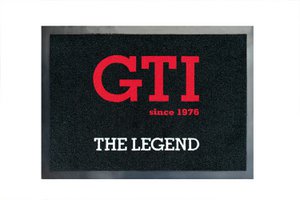 Volkswagen VW GTI Fußmatte - The Legend/Schwarz