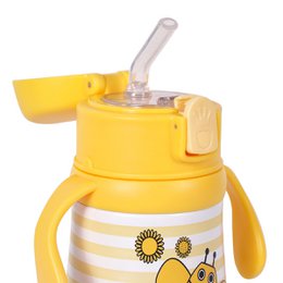 Milk&Moo Steel Kids Water Bottle Arı Vız Vız 360 ml