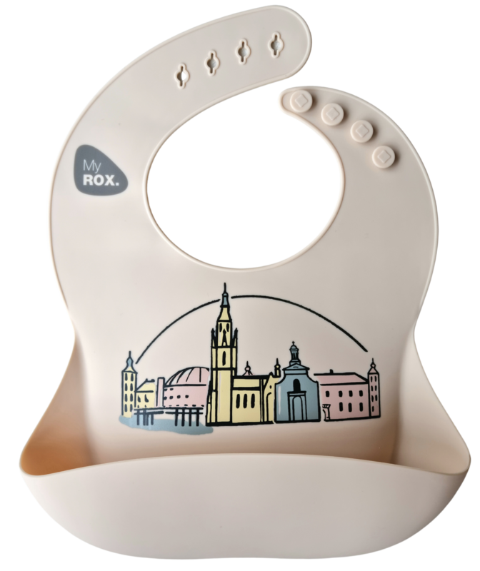 Silicone Bib Breda Sand