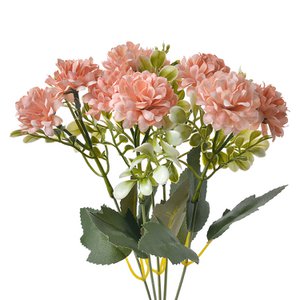 Artificial flower 31 cm pink plastic