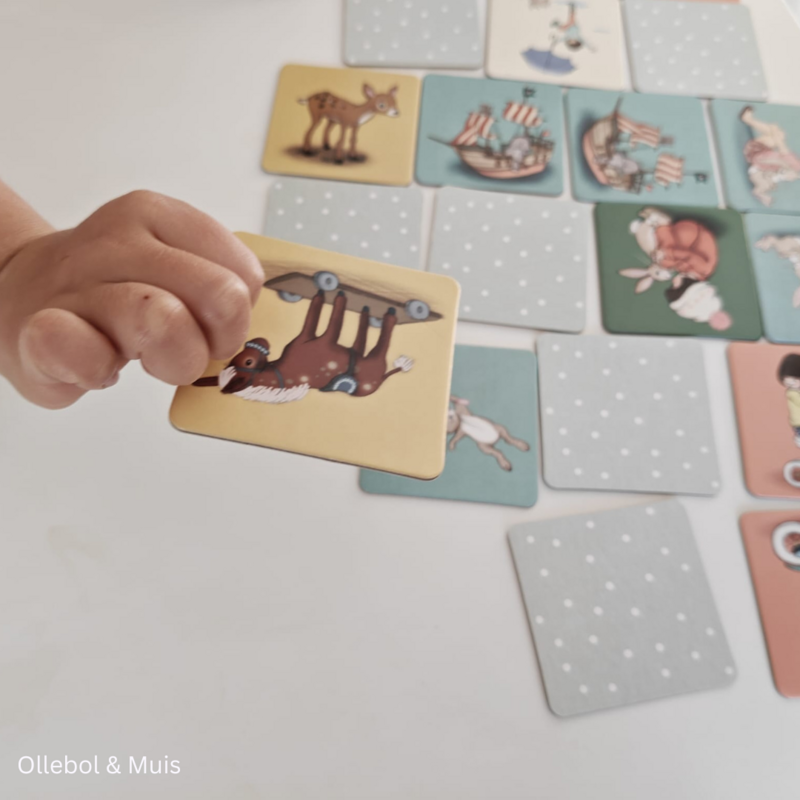 Memo SPEL BELLE & BOO, MEMORY SPEL BELLE & BOO, BELLE & BOO MEMORY Game, gave