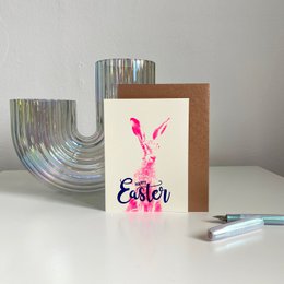 Happy Easter Foto pink