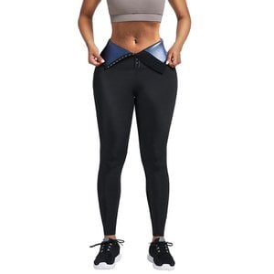 Sweat-Leggings mit hoher Taille