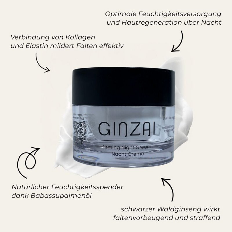 Opstrammende natcreme med ginseng