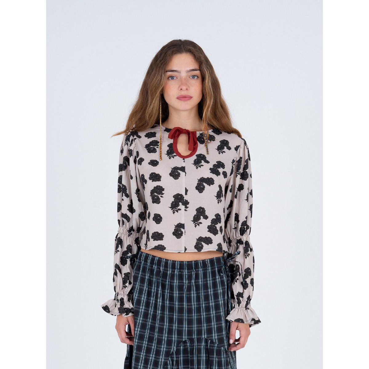 Echo bloemenprint blouse