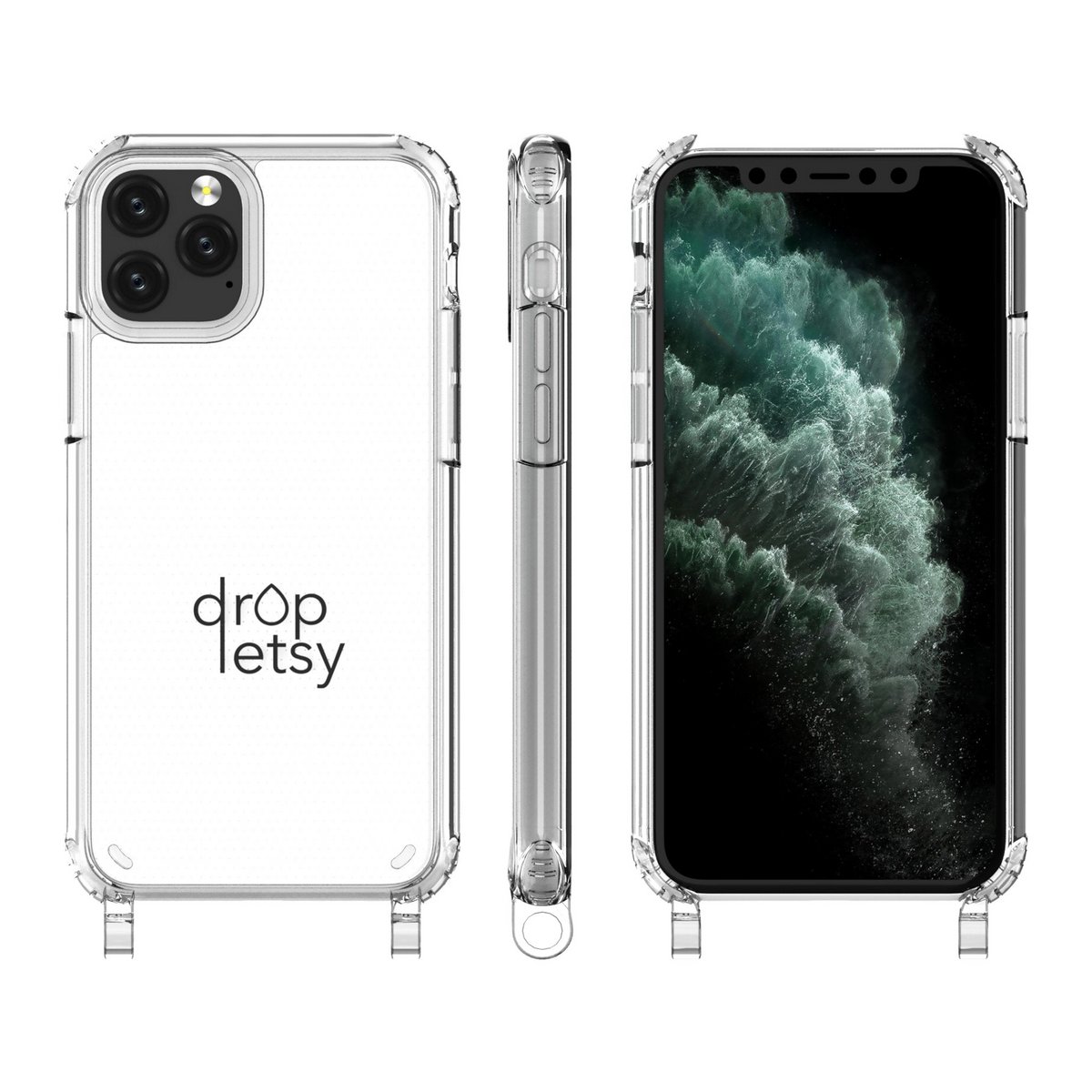 Funda para móvil iPhone 11 Series transparente