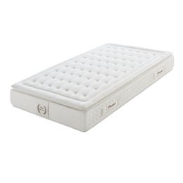 King Premier Multizone Viscoelastic Mattress - White, 27 cm thick, available in multiple sizes. Viscoelastic foam provides comfort and support.