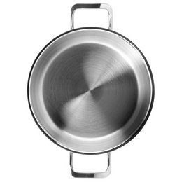 Topfstahl mit Deckel Anett 20 cm, 3 l