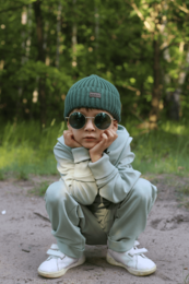 Czapka - 100% bawełna ACHILLE - GREEN