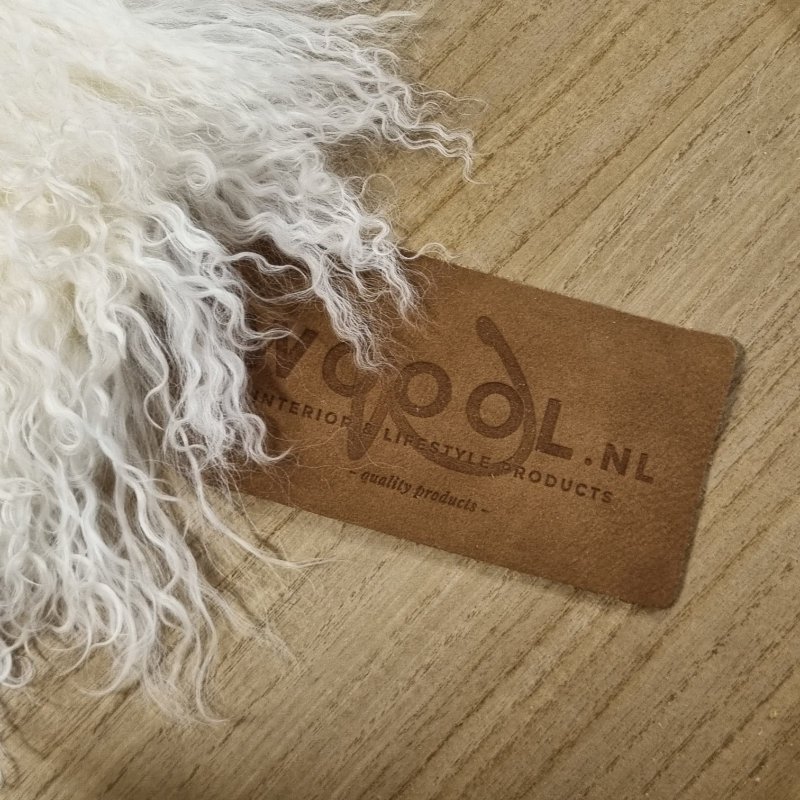 Peau de mouton WOOOL - Blanc islandais CURLY
