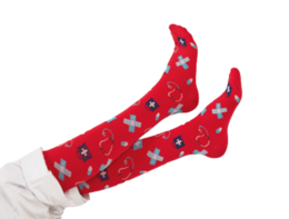 Compressiesokken Zorg Rood