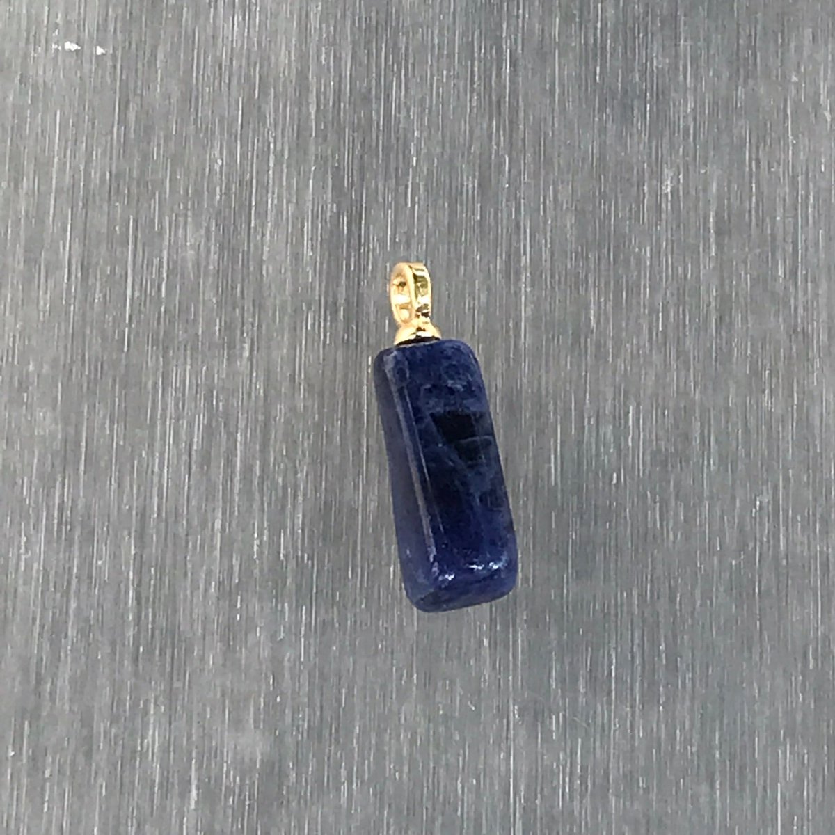 Trapezoid Gemstone Pendant