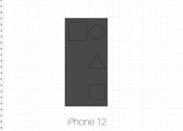 MUSTER FÜR DIY HÄNDYHÜLLE (zum Aufkleben) iphone 12