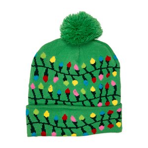 LED-Weihnachtsmütze "Lichterkette" 4x1pc