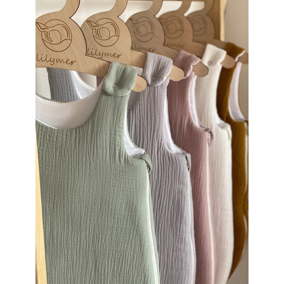 100% Muslin, OEKO -TEX Certyfied Cotton | Cozy Newborn Sleepingbag I Baby Wrap I Newborn Essentials
