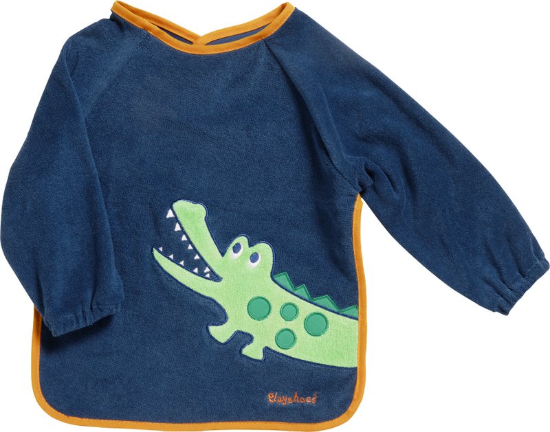 Sleeved Bib Langærmet - marineblå
