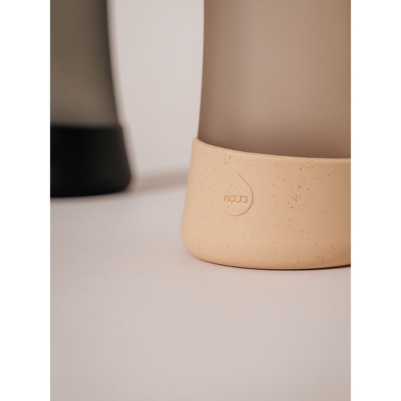 EQUA Squeeze Matte Glass Water Bottle
