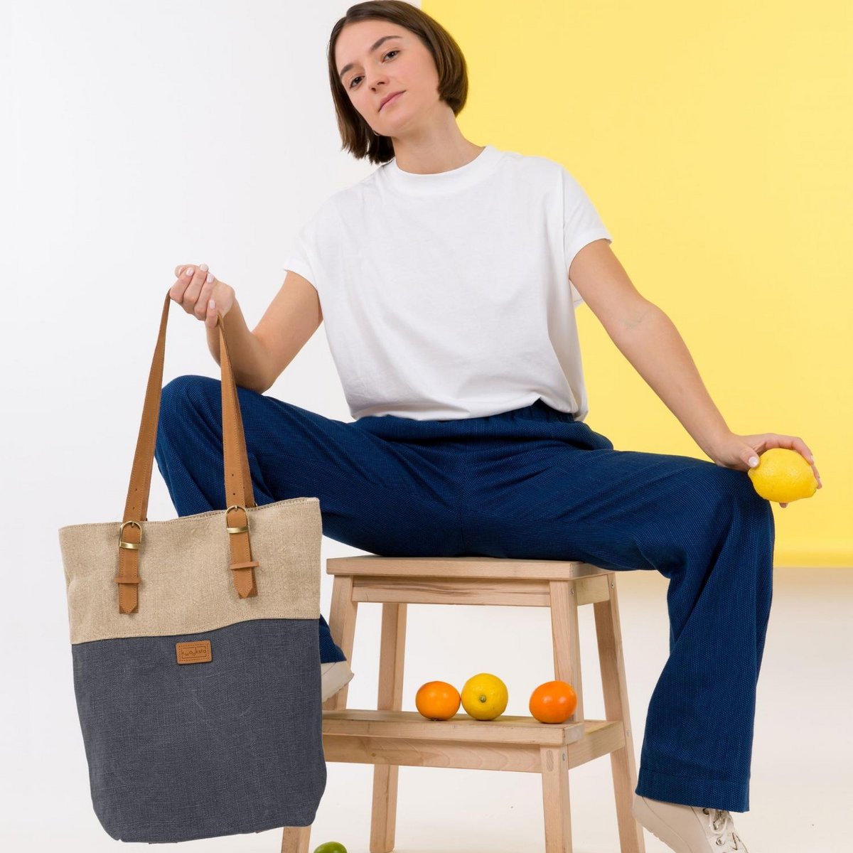 Borsa "The Loona" - Grigio grafite