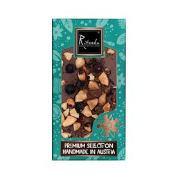 Chocolat au lait premium - groseille, prune, cannelle