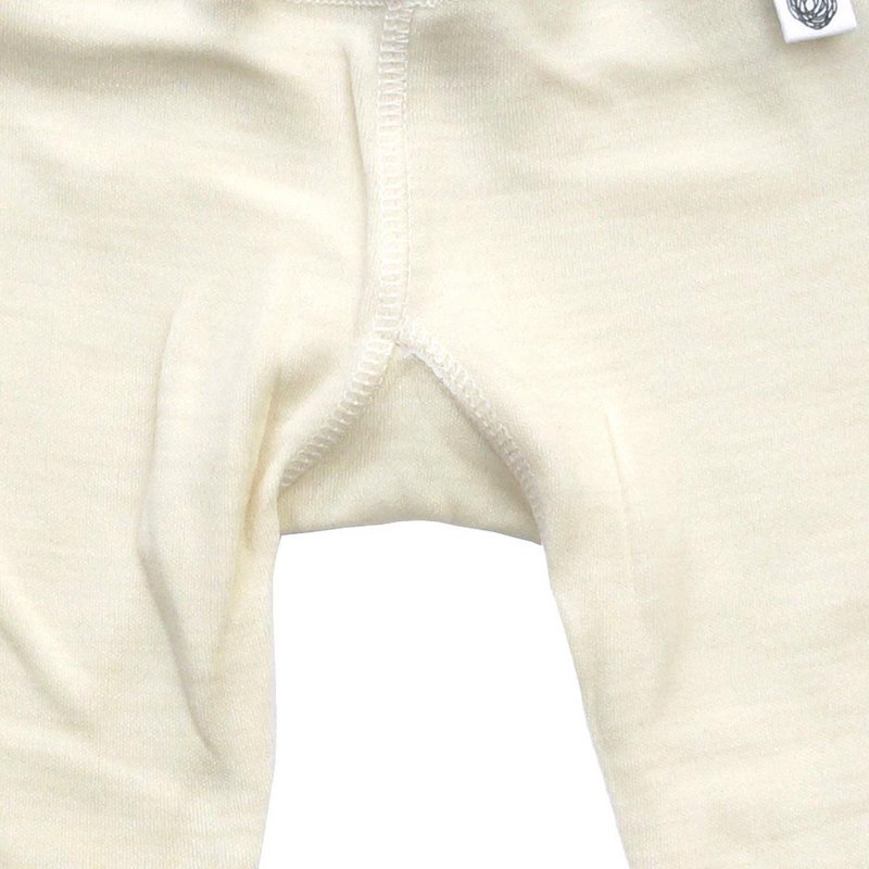 Uld baby bukser -Merino uld - Naturlig