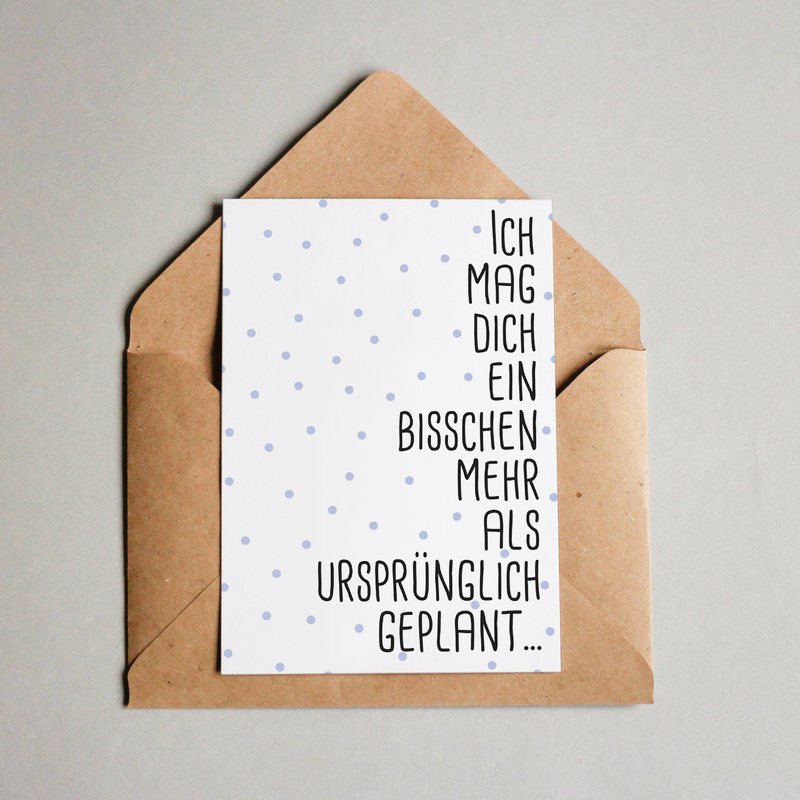Ik mag je een beetje meer dan oorspronkelijk gepland...