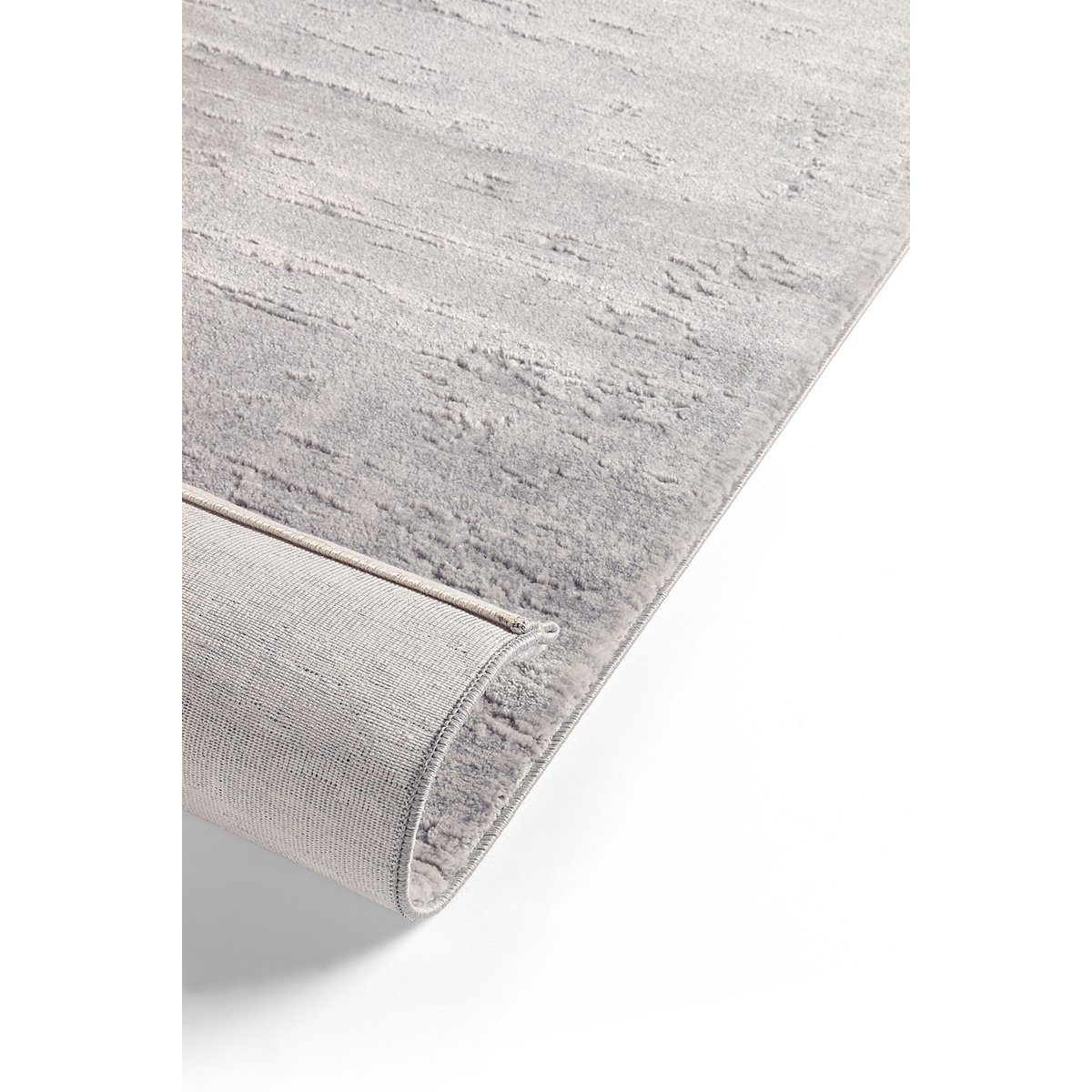 Alfombra De Pelo Corto Redonda Plateada 120 Cm, Alfombra para Salón, Alfombra De Pelo Corto Moderna Súper Suave