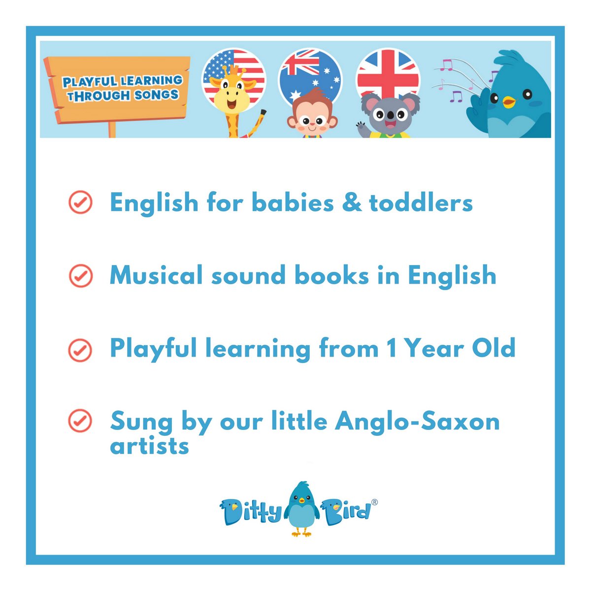 Ditty Bird Baby Sound Book: Nursery Rhymes