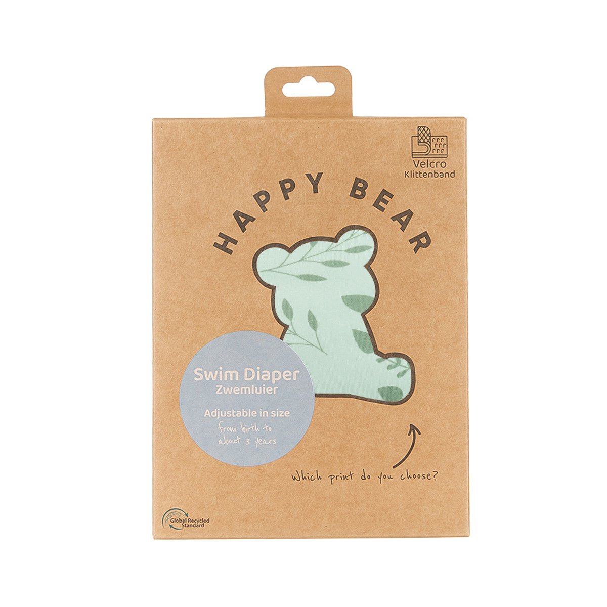 Swim diaper | Velcro | Botanical