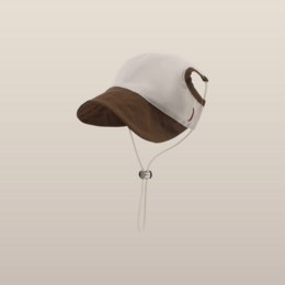 Chalky Hat - Protección contra la lluvia y los rayos UV para mascotas - French Taupe