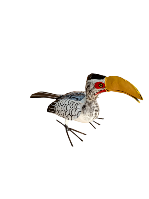 METALEN GEEL GEfactureerde HORNBILL
