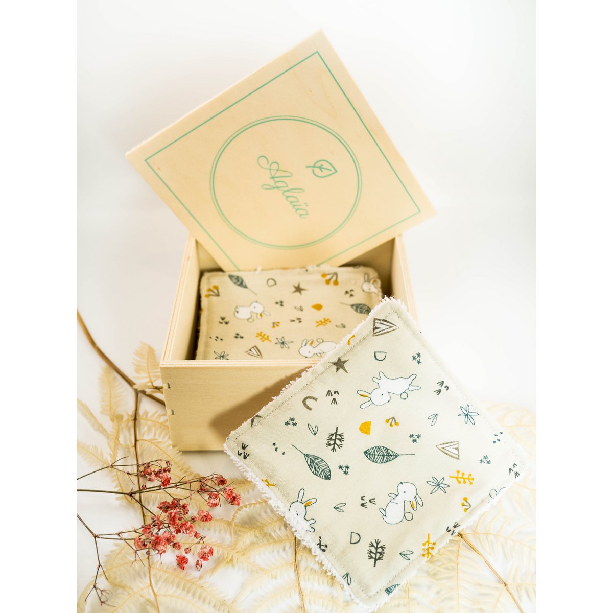 Boksvaskeservietter Child & Baby - pakke med 7 servietter