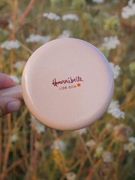 Mug émaillé je t'aime beige