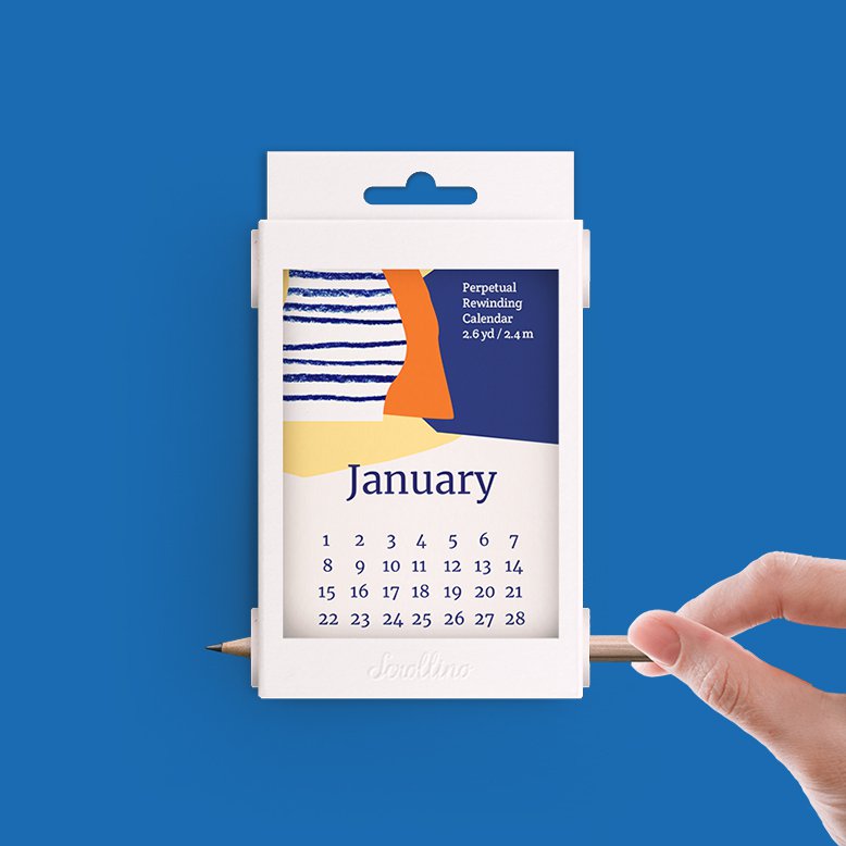 Original Gift - Scrollino Perpetual Calendar