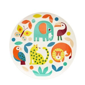 Children's melamine plate - Wild Wonders