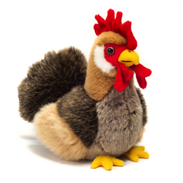 Rooster 17 cm - plush toy - soft toy