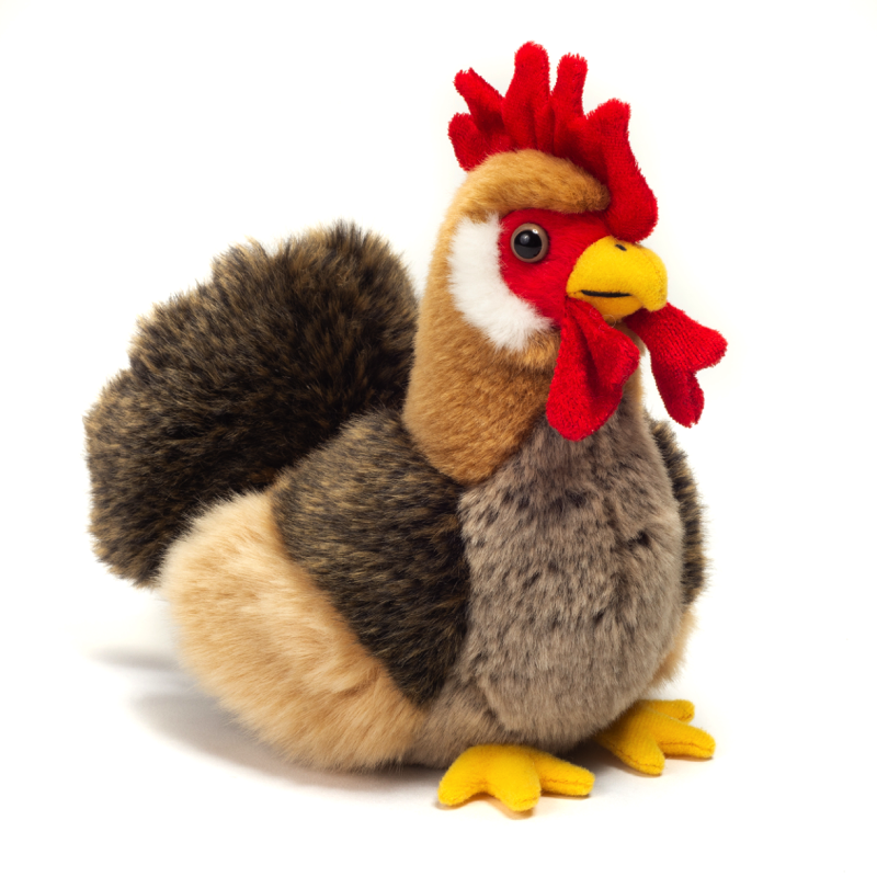 Rooster 17 cm - plush toy - soft toy