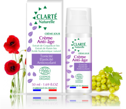 Anti-aging day cream with natural ingredients for mature skin. Hydrating formula with vitamins and minerals to reduce signs of aging.