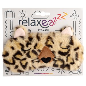 Plüsch Adoramals Leopard Augenmaske
