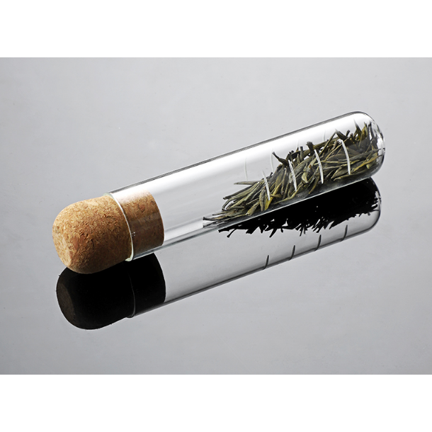Glass tea infuser with cork stopper - 2 sizes available