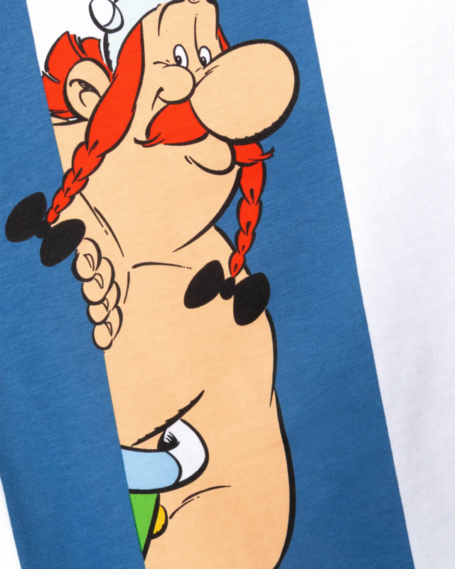 koaa – Ásterix og Obelix “Guck Guck” Stripes – T-shirts blå