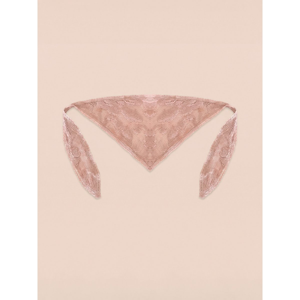 Foulard brodé Jester rose