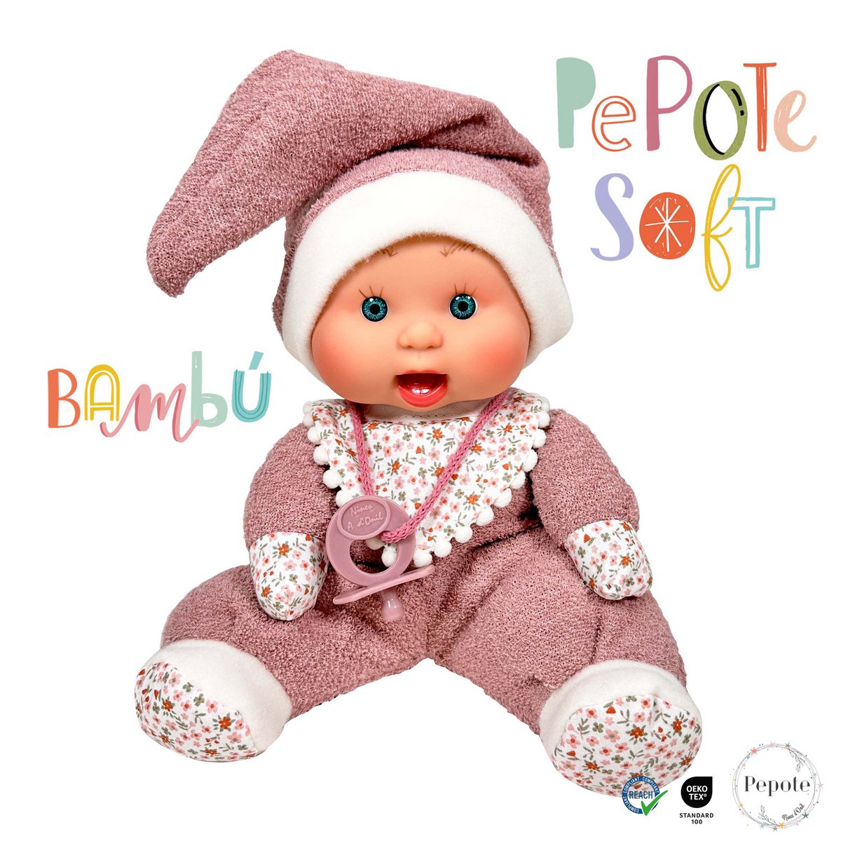 PEPOTE SOFT BAMBOO DISPLAY PUPPE 8 EINHEITEN