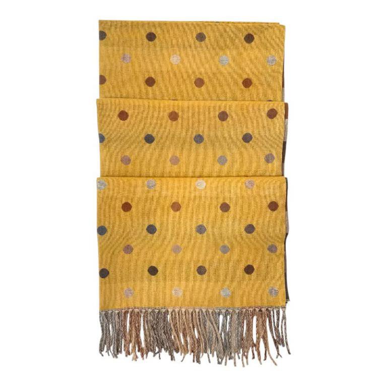 Wendeschal für Damen aus Wolle im Polka Dot-Design ITFUHZY-26-02