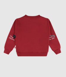 Santa Claus Embroidered Christmas Sweatshirt