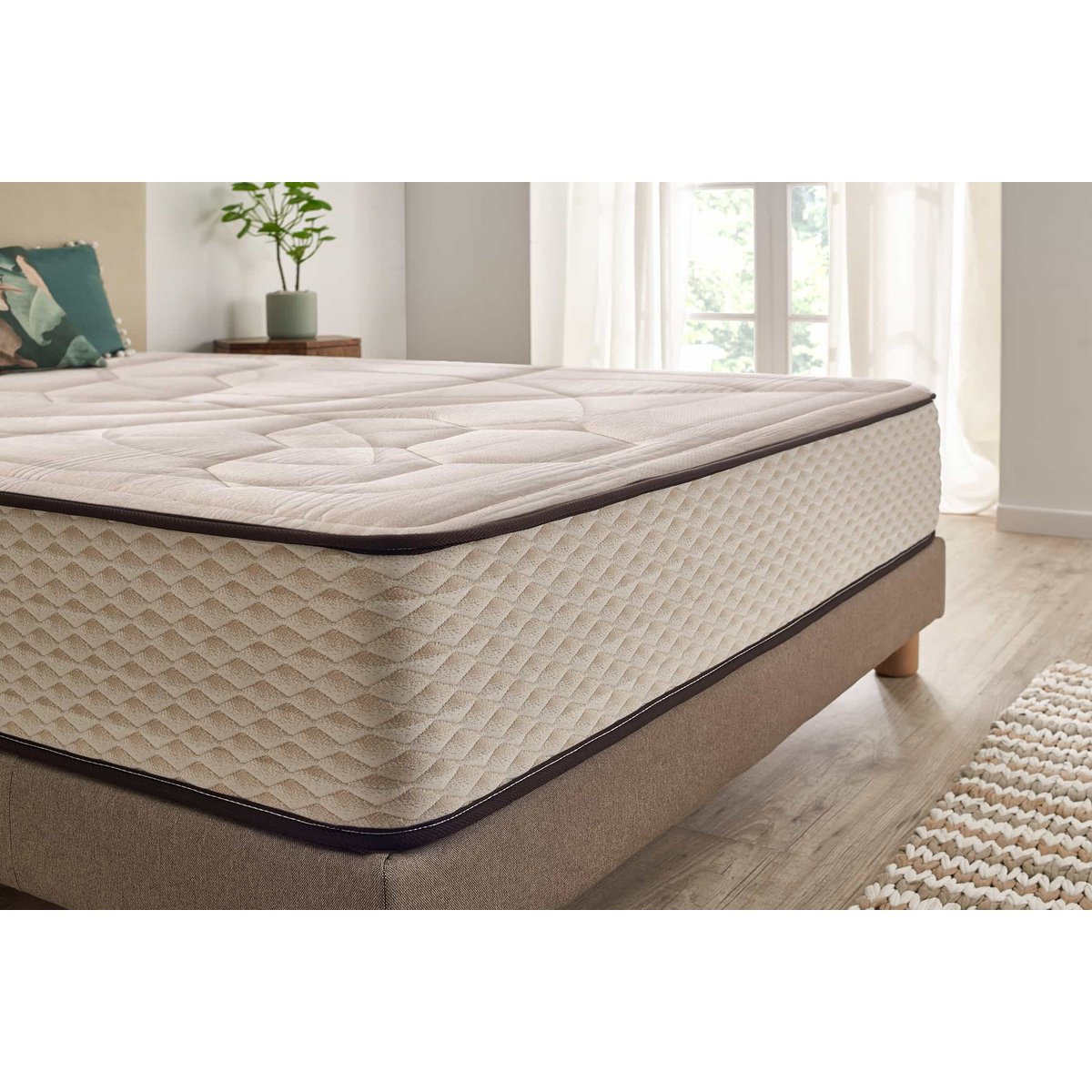 Golden Class Max Viscosoft Mattress -Beige - Thickness: 20 cm - Moonia