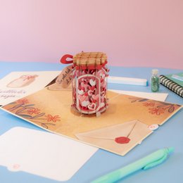 Te amo mucho tarjeta pop-up